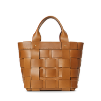 Large Bixby Basket Bag - Tan