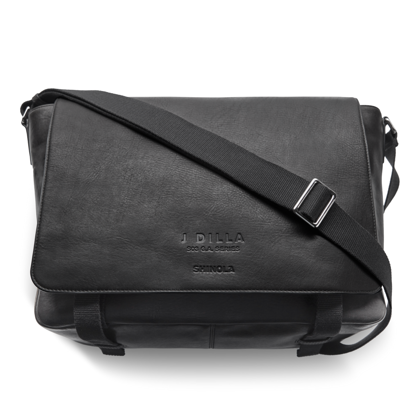 J Dilla Record Messenger Bag - Black
