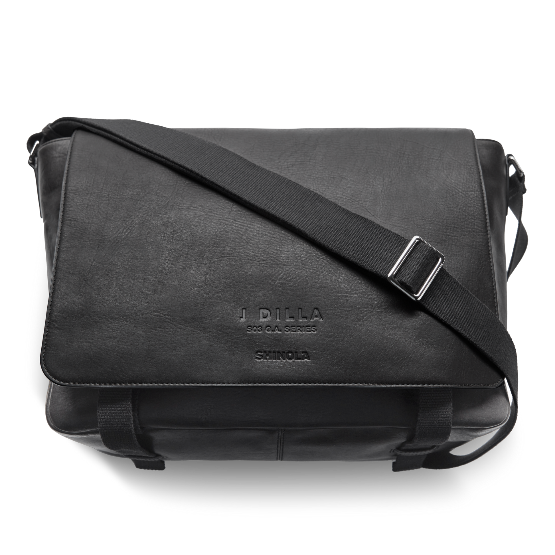 J Dilla Record Messenger Bag - Black