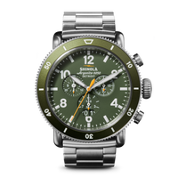 Runwell Sport Chronograph Watch - Dark Olive
