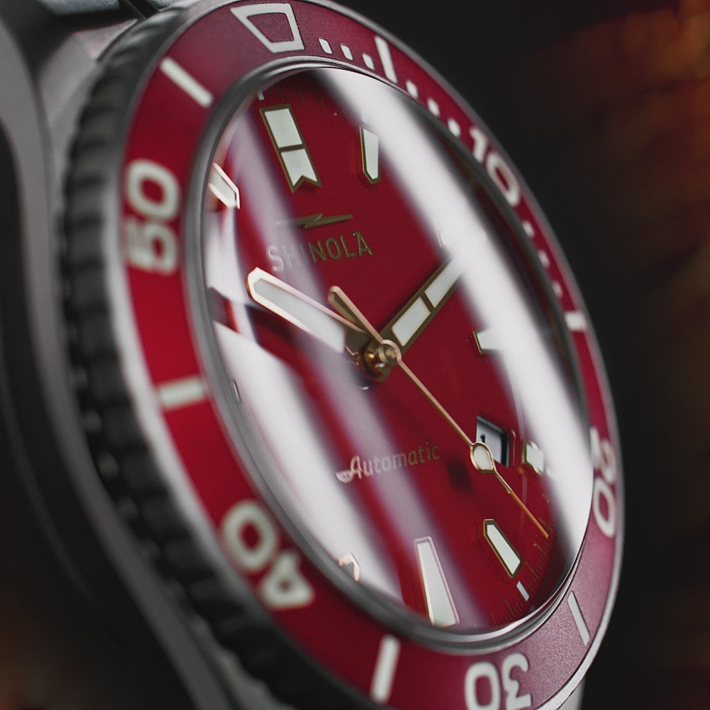 Lava Lake Monster Automatic Watch | Shinola